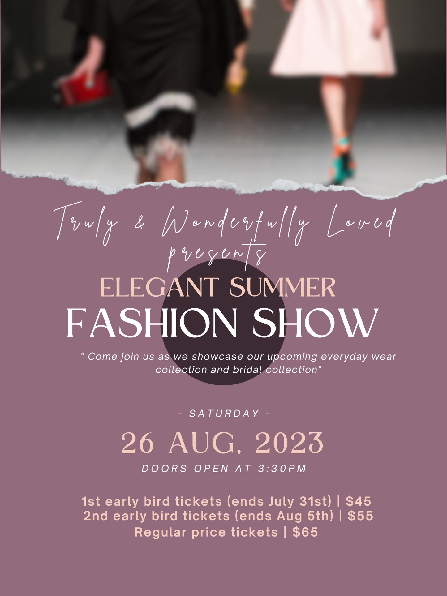 Elegant Summer Fashion Show