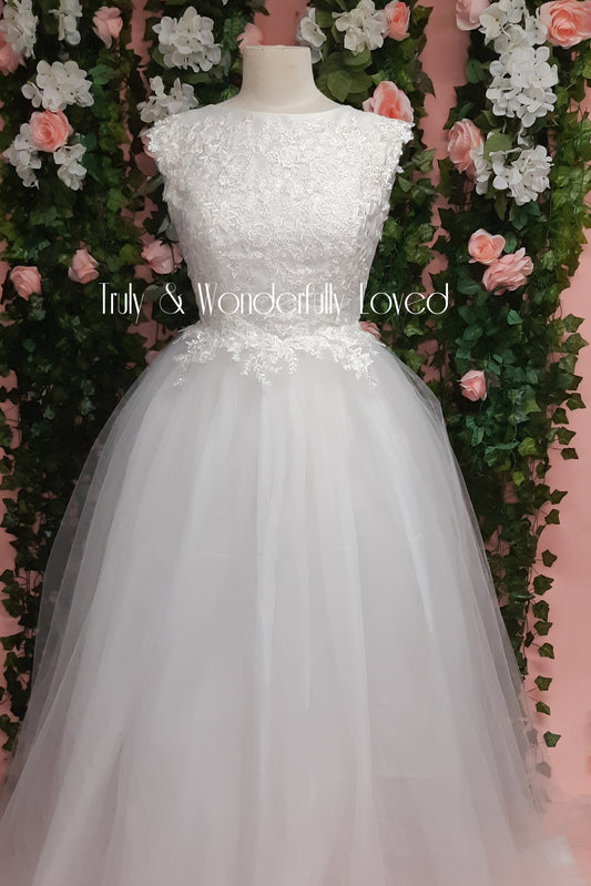 Now & Forever Sleeveless Ball-Gown